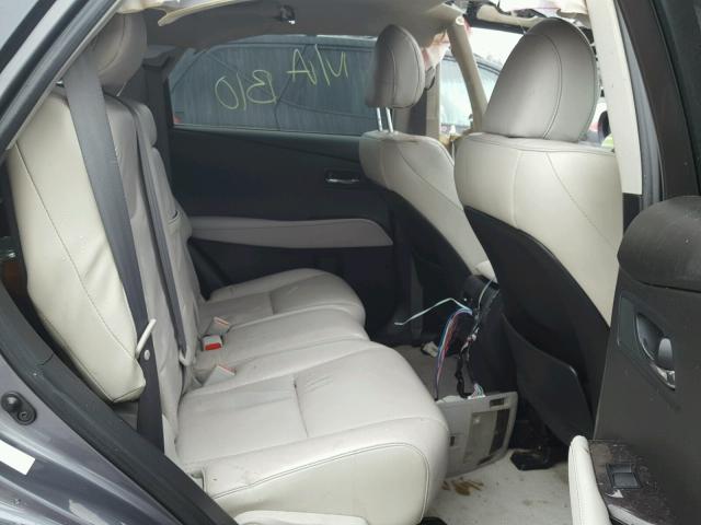 2T2BK1BA4FC285777 - 2015 LEXUS RX 350 GRAY photo 6