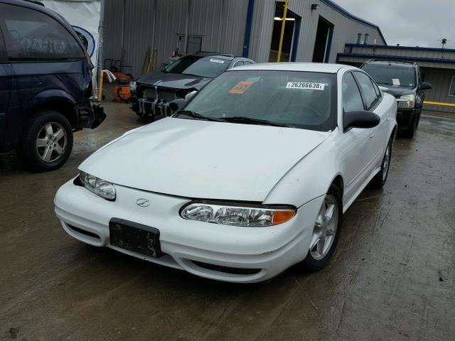 1G3NL52E84C223426 - 2004 OLDSMOBILE ALERO GL WHITE photo 2