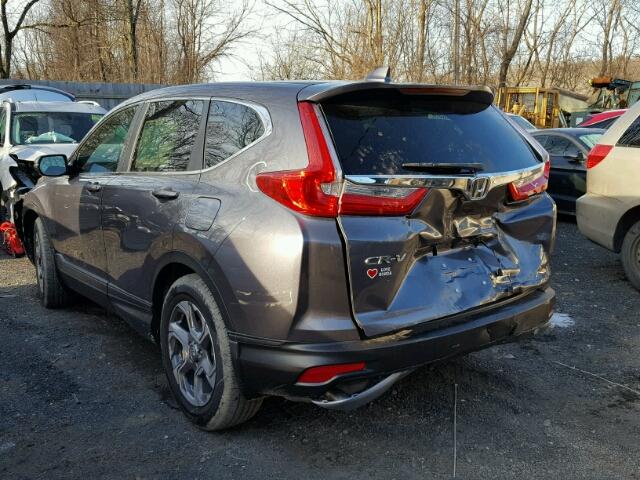 7FARW1H89HE030962 - 2017 HONDA CR-V EXL GRAY photo 3