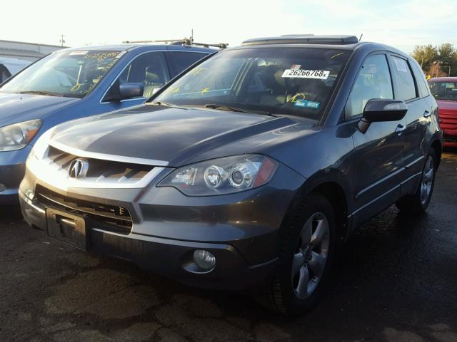 5J8TB18268A017914 - 2008 ACURA RDX GRAY photo 2