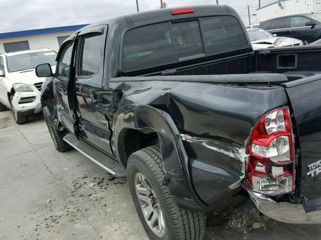 3TMJU62NX8M065872 - 2008 TOYOTA TACOMA DOU BLACK photo 9