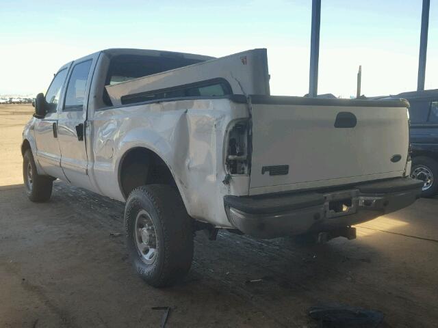 1FTSW31S62EC72289 - 2002 FORD F350 SUPER WHITE photo 3