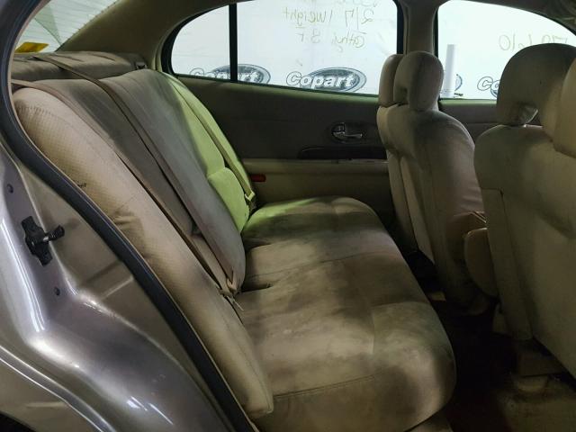 1G4HP52K444130318 - 2004 BUICK LESABRE CU TAN photo 6