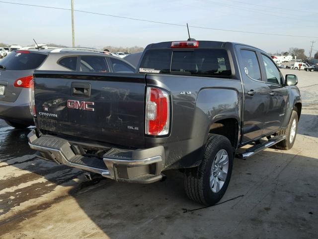 1GTG6CE31G1367057 - 2016 GMC CANYON SLE GREEN photo 4