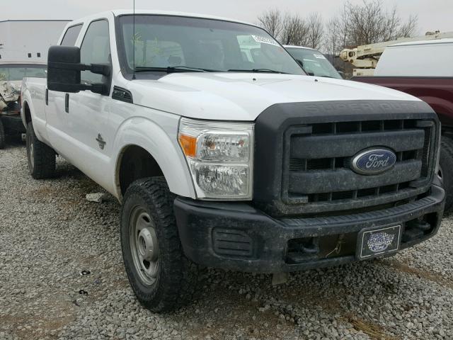 1FT8W3BT2CEC22797 - 2012 FORD F350 SUPER WHITE photo 1