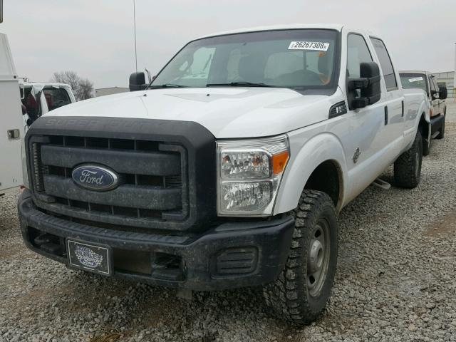 1FT8W3BT2CEC22797 - 2012 FORD F350 SUPER WHITE photo 2