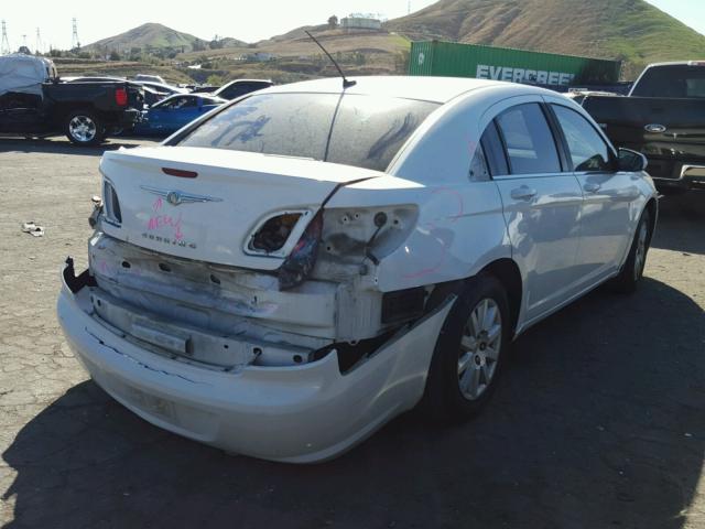 1C3LC46K87N535650 - 2007 CHRYSLER SEBRING WHITE photo 4