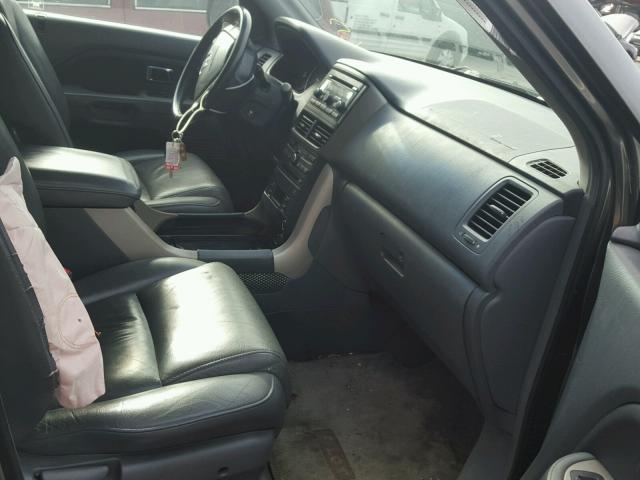 5FNYF28627B036709 - 2007 HONDA PILOT EXL GRAY photo 5