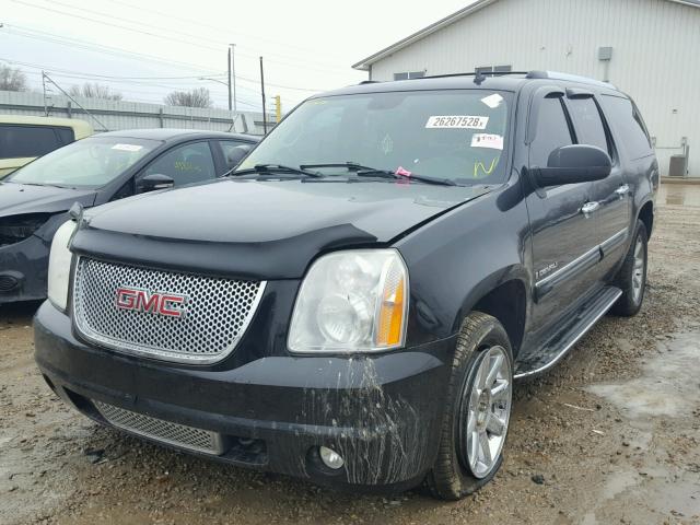 1GKFK66828J173341 - 2008 GMC YUKON XL D BLACK photo 2