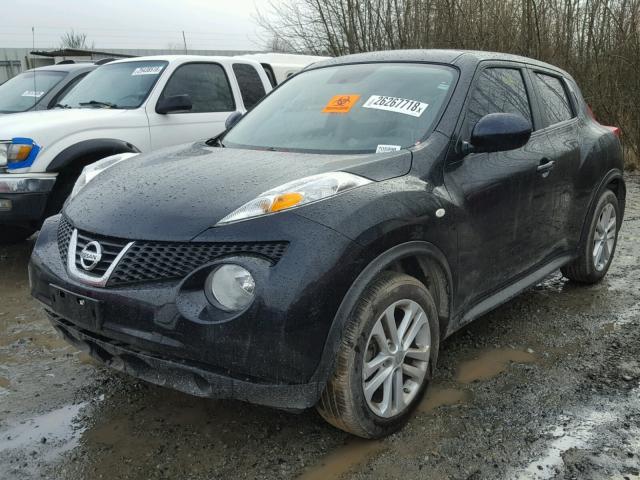 JN8AF5MVXBT017223 - 2011 NISSAN JUKE S BLACK photo 2