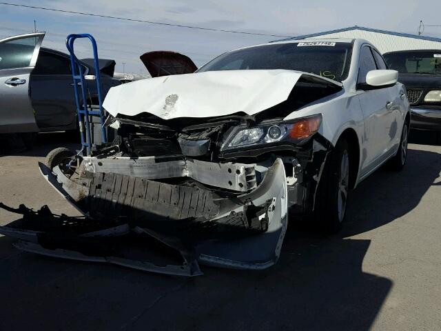 19VDE1F36EE010274 - 2014 ACURA ILX 20 WHITE photo 2