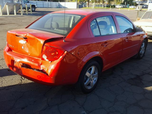 1G1AF5F50A7237155 - 2010 CHEVROLET COBALT 2LT RED photo 4