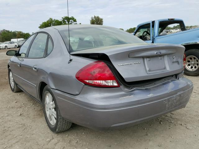 1FAFP56U77A160688 - 2007 FORD TAURUS SEL BLUE photo 3