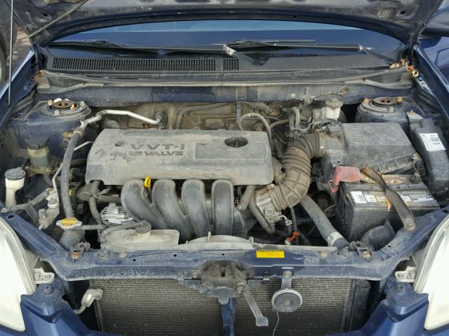 2T1KR32E66C619905 - 2006 TOYOTA COROLLA MA BLUE photo 7