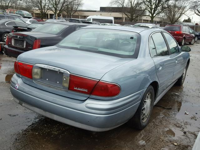 1G4HR54K73U195069 - 2003 BUICK LESABRE LI BLUE photo 4