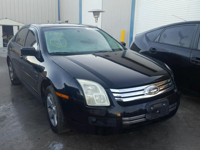 3FAHP07Z18R165320 - 2008 FORD FUSION SE BLACK photo 1