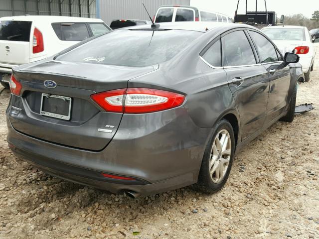 3FA6P0HD2GR162841 - 2016 FORD FUSION SE CHARCOAL photo 4