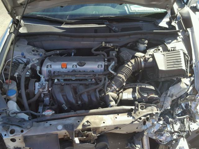 1HGCP2F64BA117059 - 2011 HONDA ACCORD SE SILVER photo 7