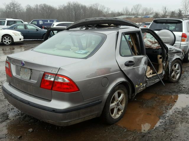 YS3ED49A143510609 - 2004 SAAB 9-5 ARC GRAY photo 4