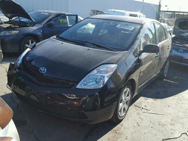 JTDKB20U953091146 - 2005 TOYOTA PRIUS BLACK photo 2