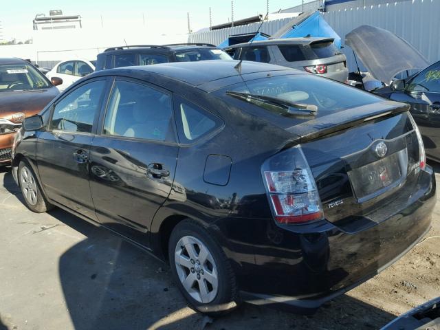 JTDKB20U953091146 - 2005 TOYOTA PRIUS BLACK photo 3