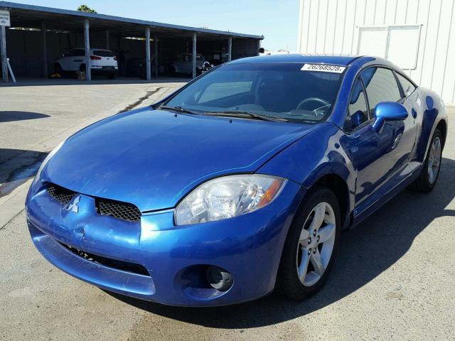 4A3AK24F06E046851 - 2006 MITSUBISHI ECLIPSE GS BLUE photo 2