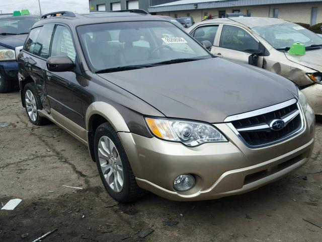 4S4BP86C584352348 - 2008 SUBARU OUTBACK 3. BROWN photo 1