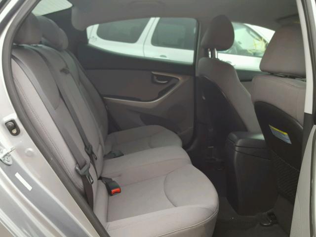 KMHDH4AE7DU932119 - 2013 HYUNDAI ELANTRA GL GRAY photo 6