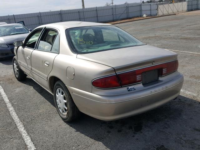 2G4WS52J721228927 - 2002 BUICK CENTURY CU GOLD photo 3