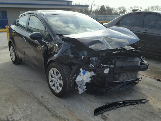 KNADM4A39H6012319 - 2017 KIA RIO LX Սև լուսանկար 1
