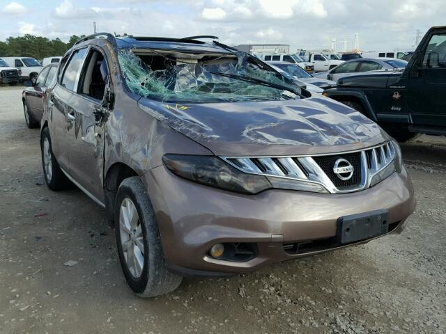 JN8AZ1MU8BW067687 - 2011 NISSAN MURANO S GRAY photo 1