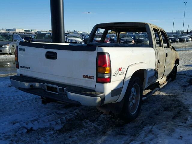 1GTEK19T54E128245 - 2004 GMC NEW SIERRA WHITE photo 4