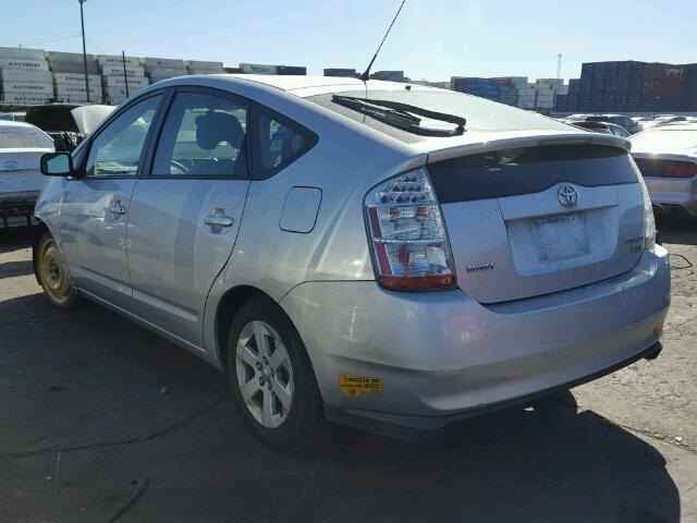 JTDKB20U563149626 - 2006 TOYOTA PRIUS SILVER photo 3