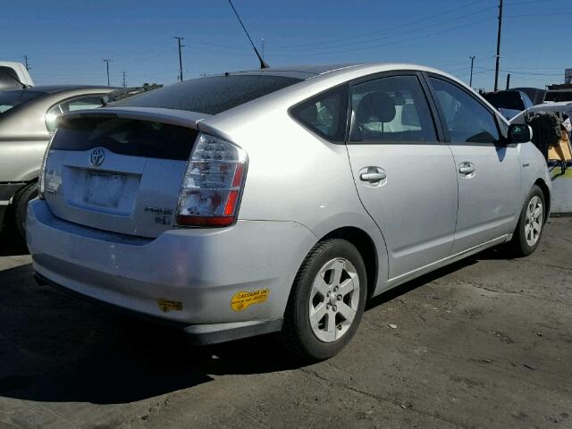 JTDKB20U563149626 - 2006 TOYOTA PRIUS SILVER photo 4