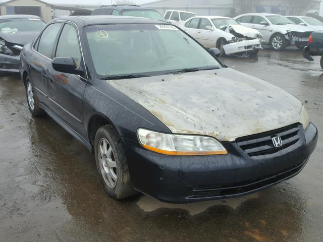 JHMCG56752C011649 - 2002 HONDA ACCORD SE BLACK photo 1