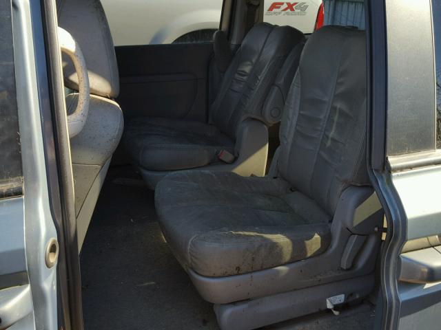 KNDMB233166094554 - 2006 KIA SEDONA EX GRAY photo 6