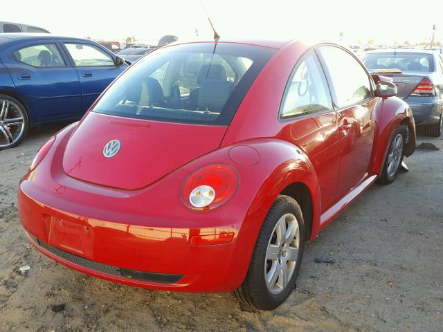 3VWRG31C17M520872 - 2007 VOLKSWAGEN NEW BEETLE 红色 照片 4