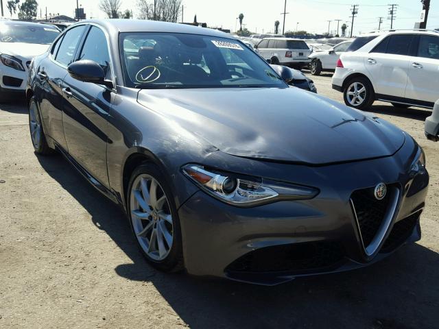 ZARFAEBN5H7533581 - 2017 ALFA ROMEO GIULIA GRAY photo 1