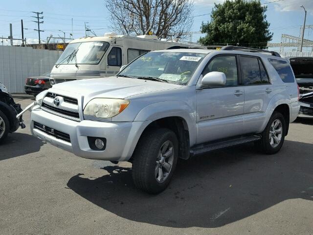 JTEBU17R178103149 - 2007 TOYOTA 4RUNNER LI SILVER photo 2