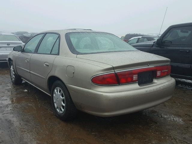 2G4WS52J431140970 - 2003 BUICK CENTURY CU TAN photo 3