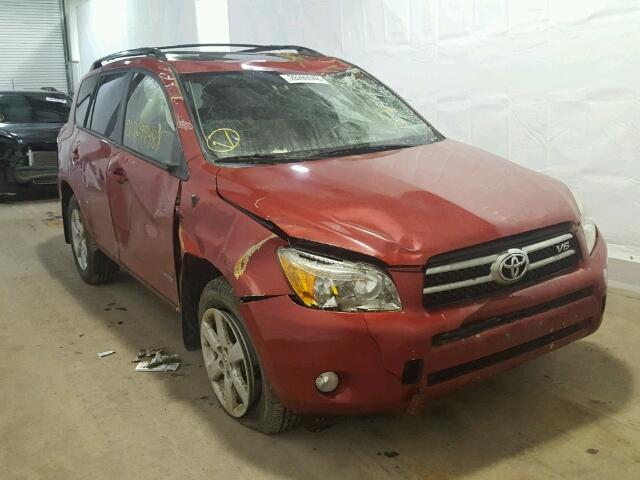 JTMBK31V975038113 - 2007 TOYOTA RAV4 LIMIT RED photo 1