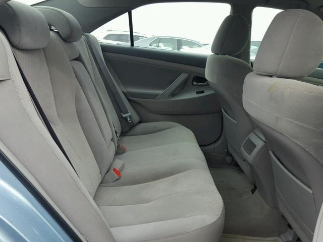 4T4BE46KX9R080733 - 2009 TOYOTA CAMRY BASE BLUE photo 6