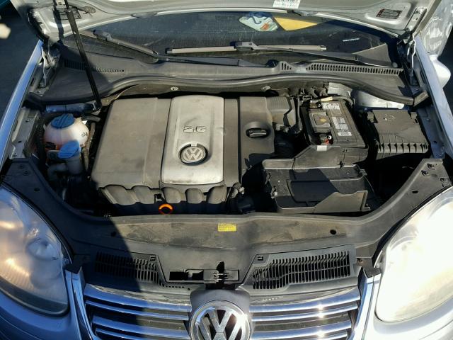 3VWPG71K47M107866 - 2007 VOLKSWAGEN JETTA 2.5 SILVER photo 7