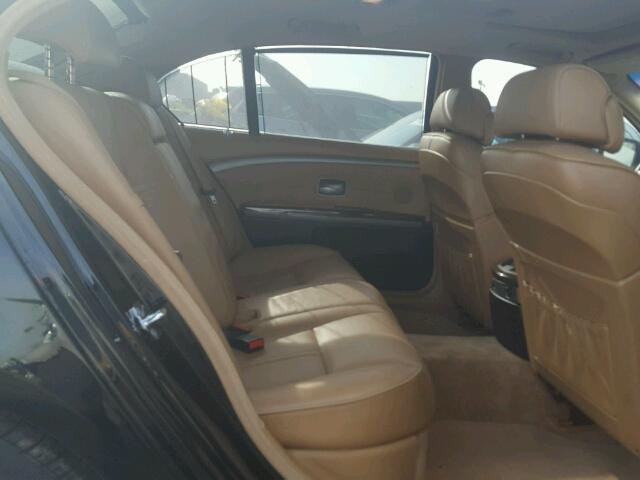 WBAGN63464DS49268 - 2004 BMW 745 LI BLACK photo 6