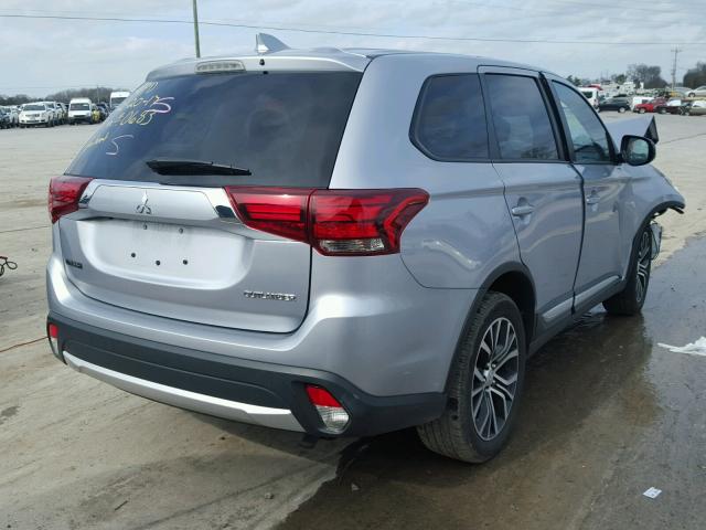 JA4AZ2A34HZ030683 - 2017 MITSUBISHI OUTLANDER SILVER photo 4