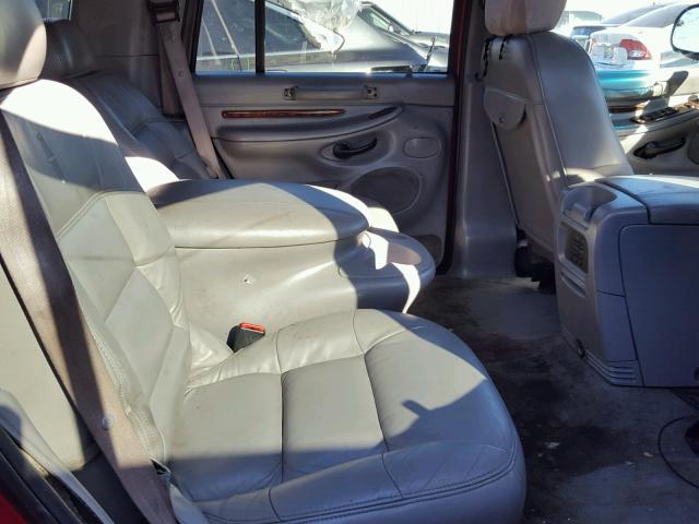 5LMFU28R51LJ11343 - 2001 LINCOLN NAVIGATOR BURGUNDY photo 6