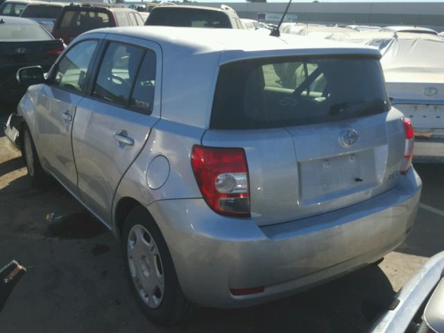 JTKKU10468J003764 - 2008 SCION XD SILVER photo 3