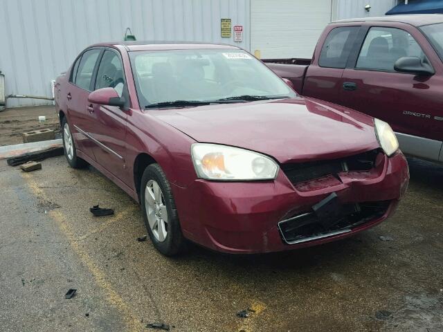 1G1ZT53876F145273 - 2006 CHEVROLET MALIBU LT MAROON photo 1