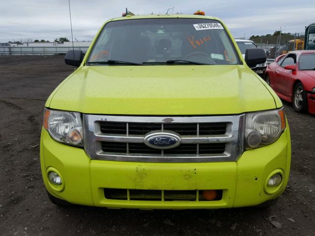 1FMCU49359KC41474 - 2009 FORD ESCAPE HYB GREEN photo 10