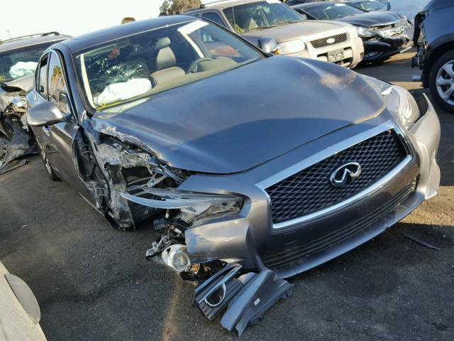 JN1EV7AP1HM743009 - 2017 INFINITI Q50 PREMIU GRAY photo 1